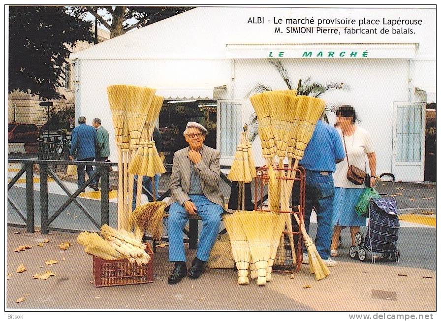 ALBI (Tarn)  - 28è Salon De La Carte Postale Du 20 Mars 2005 - Pierre SIMIONI Fabricant De Balais - Bourses & Salons De Collections