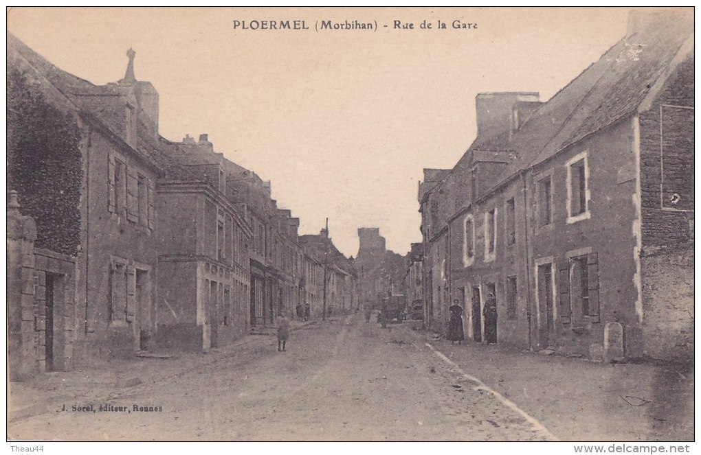 ¤¤  -  PLOERMEL   -   Rue De La Gare  -   ¤¤ - Ploërmel