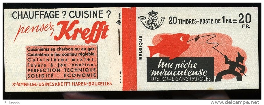 La Pêche Miraculeuse Carnet Complet Très Frais  Fishing - 1907-1941 Antichi [A]