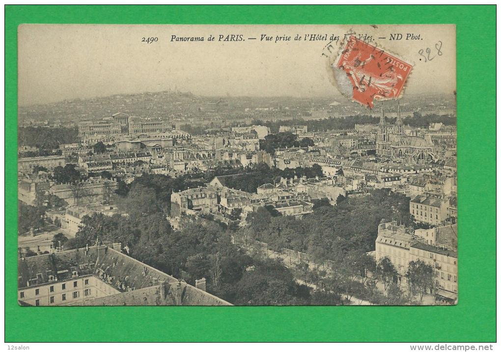 75 PARIS Lot 328 PARIS Vue Prise De L'hotel Des Invalides - Other & Unclassified