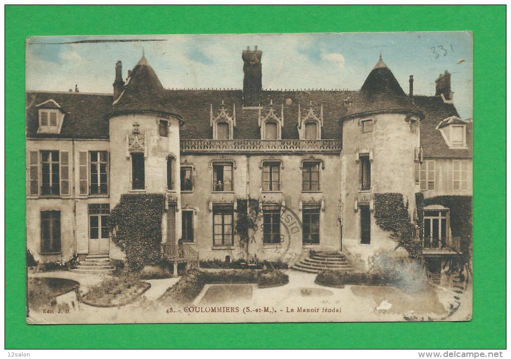 77 SEINE ET MARNES Lot 331 COULOMMIERS Le Manoir Féodal - Coulommiers