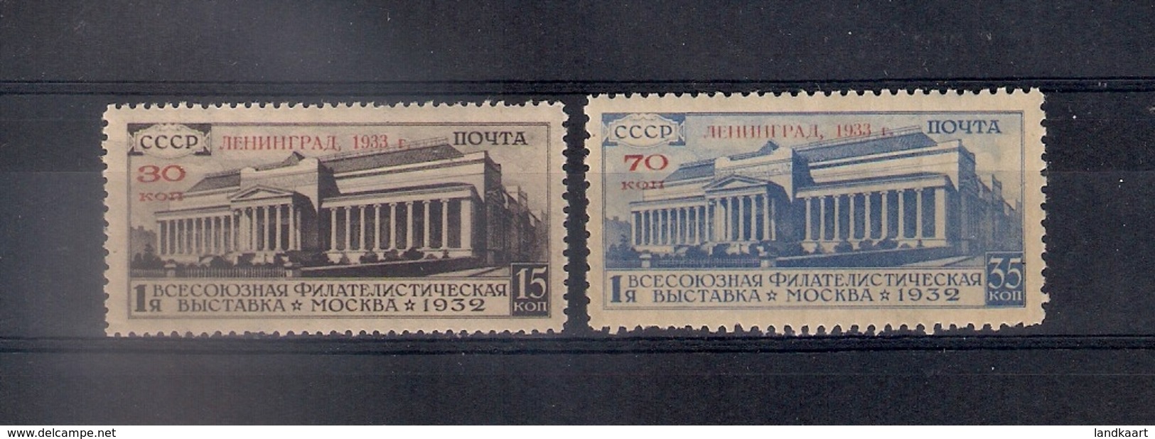 Russia 1933, Michel Nr 427-28, MLH OG - Ongebruikt