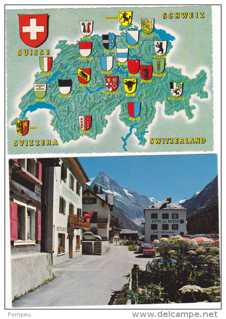 Suiça, Suisse   10  Cards  DC2 - 5 - 99 Cartes