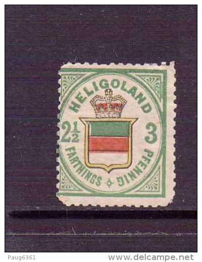 HELIGOLAND 1976 (reimpression?)  YVERT N°16  NEUF MH* - Heligoland (1867-1890)