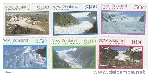 New Zealand-1992 Glaciers Set MNH - Blocks & Sheetlets