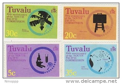 Tuvalu-1977 30th Anniversary Of The South Pacific Commission MNH - Tuvalu