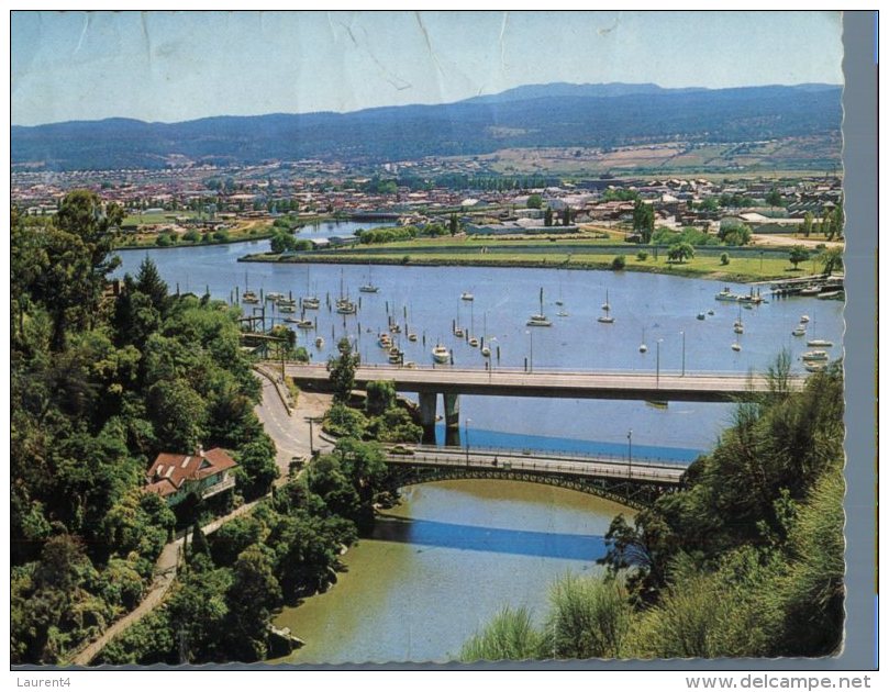 (145) Australia - TAS - Launceston Tamar River Old And New Bridges - Lauceston