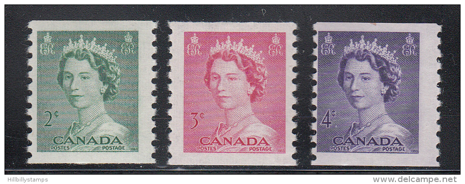 Canada  Scott No 331-33  Mnh - Ongebruikt