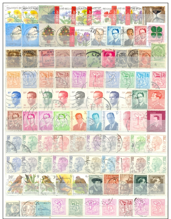 Belgie - Belgique - Z-1160 - 100  Zegels-timbres -  0,40 Euro - Collections