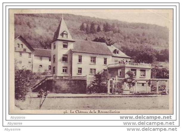 D22 B 59 - BELGIQUE - SUISSE - Près GENEVE - CARTIGNY - Le Château De LA RECONCILIATION (animé) - Cartigny