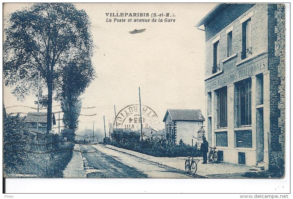 VILLEPARISIS - La Poste Et Avenue De La Gare - Villeparisis