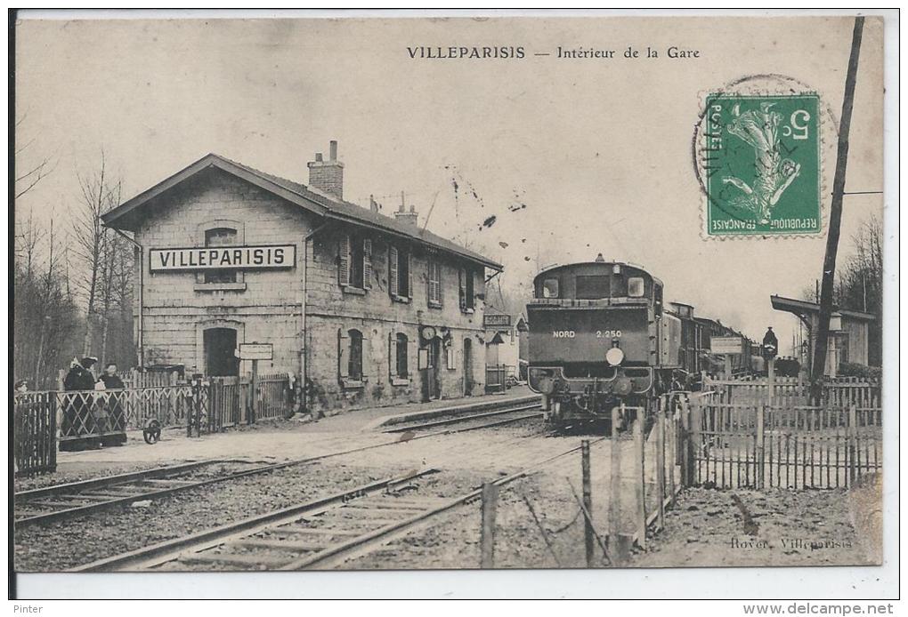 VILLEPARISIS -  Intérieur De La Gare - Train - Villeparisis