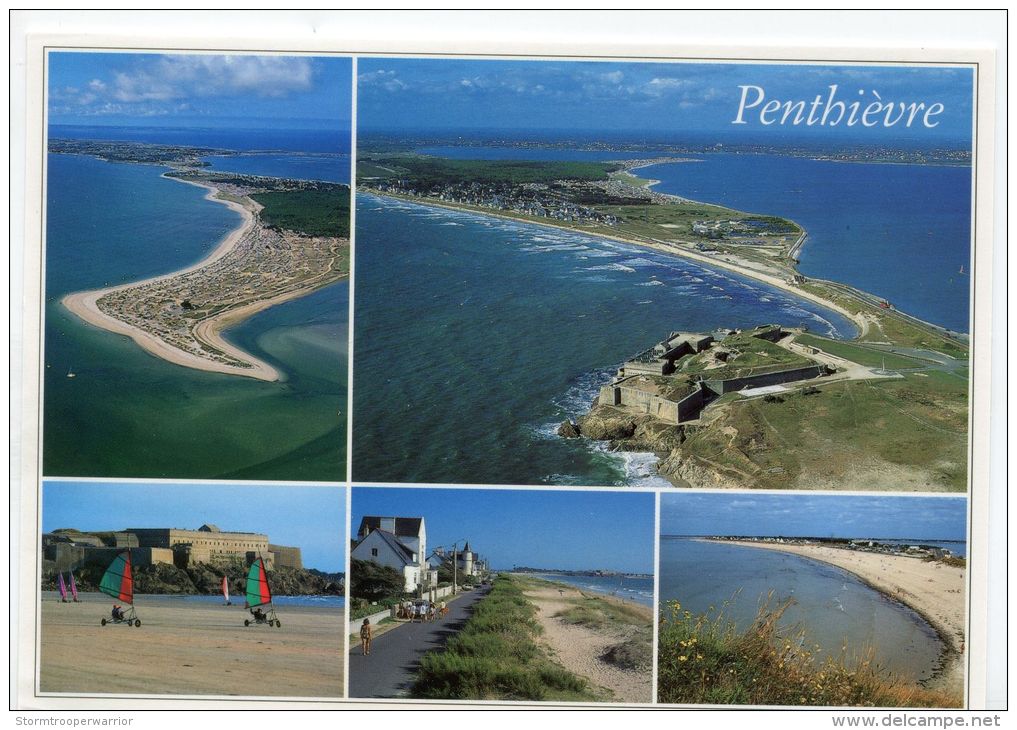 *** Cpm - PENTHIEVRE Le Fort Et La Plage - Multivues Vue Aerienne Générale - Autres & Non Classés