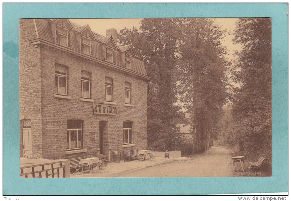 VERLAINE  -  HOTEL  DE  L' OURTHE  - Vue Prise De La Route De Verlaine à Spy  - - Verlaine