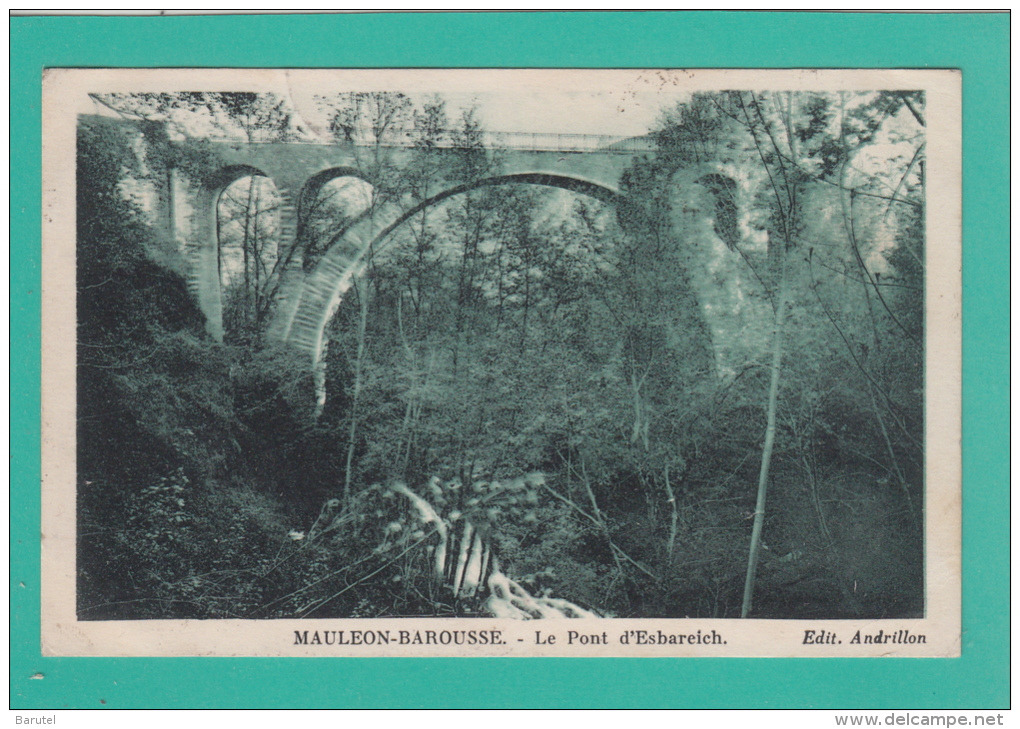 MAULEON BAROUSSE --> Le Pont D´Esbareich - Mauleon Barousse