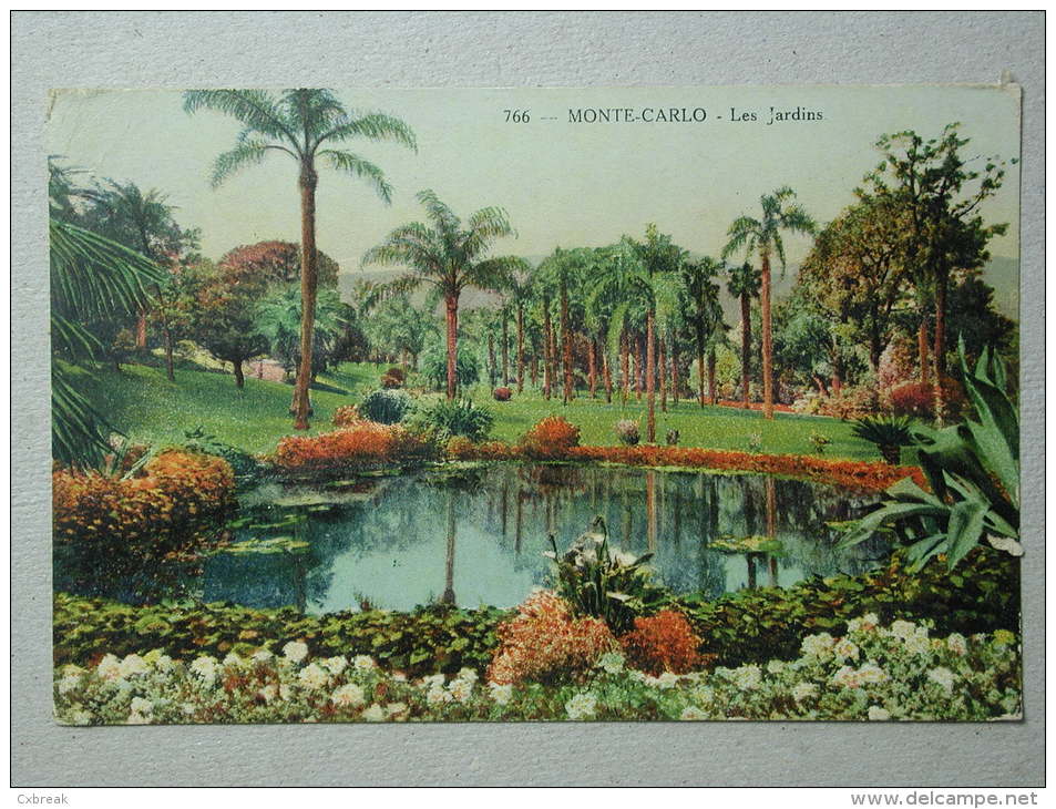 Monte-Carlo, Les Jardins - Exotische Tuin