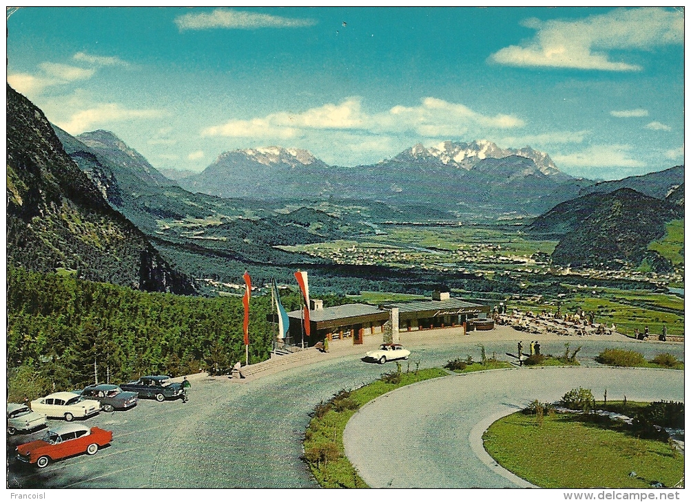 Autriche. Tyrol. Achensee. Kanzelkehre. Panorama Depuis Le Virage De La Achenseestrasse. - Achenseeorte