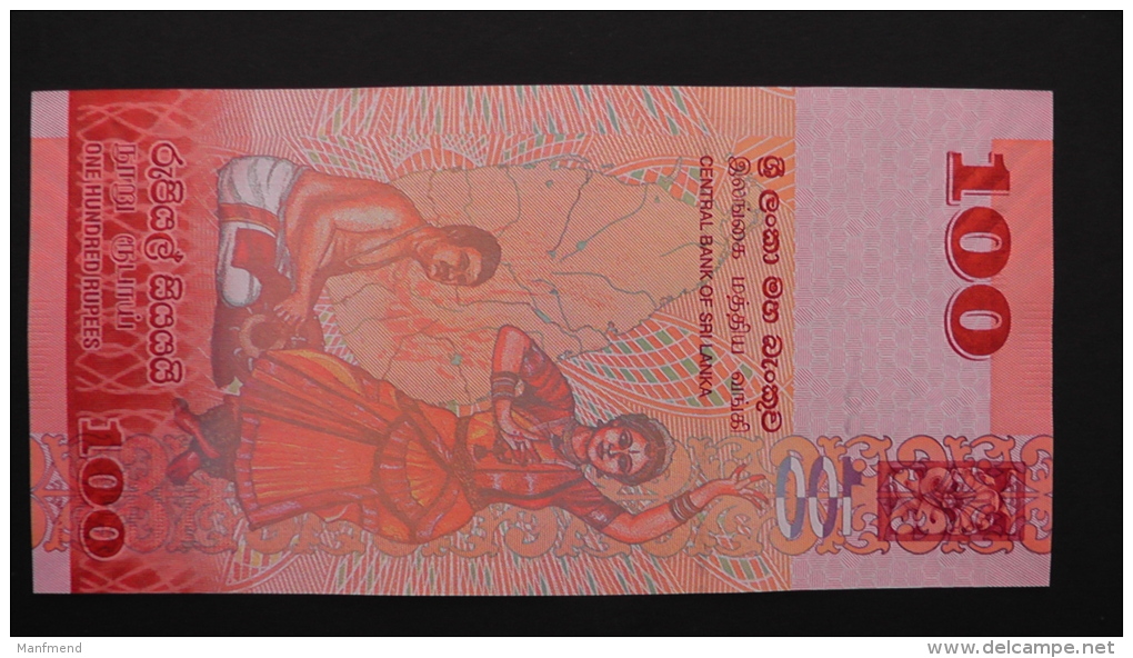 Sri Lanka - 100 Rupees - 2010 - P 125 - Unc - Look Scan - Sri Lanka