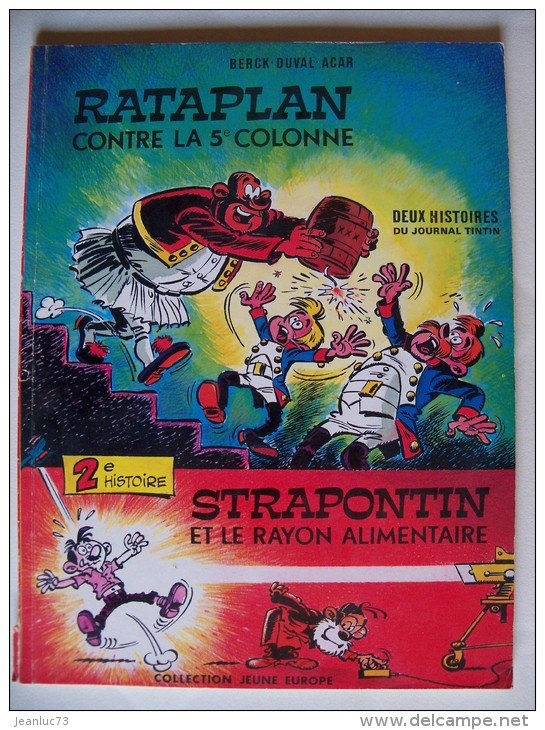 BD RATAPLAN / STRAPONTIN - 1973 - BERCK, DUVAL, ACAR - Rantanplan