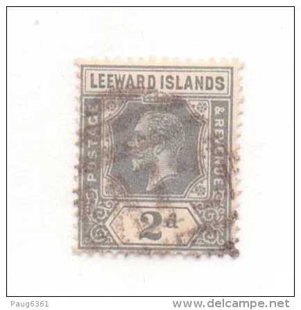 LEEWARD 1912  SCOTT N°49 OBLITERE - Leeward  Islands