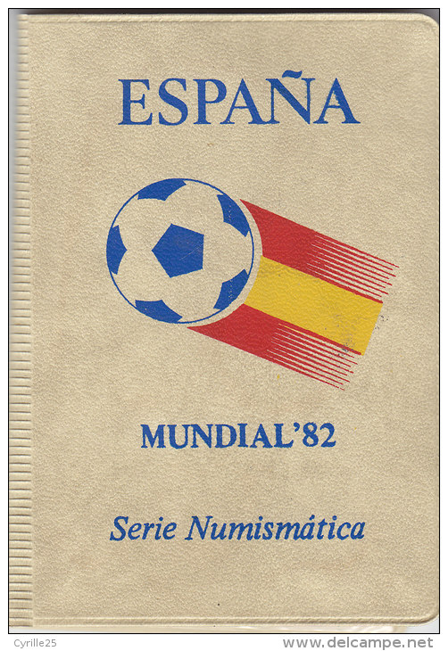 COLECCION DE MONEDAS 80 ESPANA 82 - Collezioni