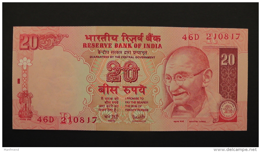 India - 20 Rupees - 2002 - P 89Ad - Unc - Look Scan - India