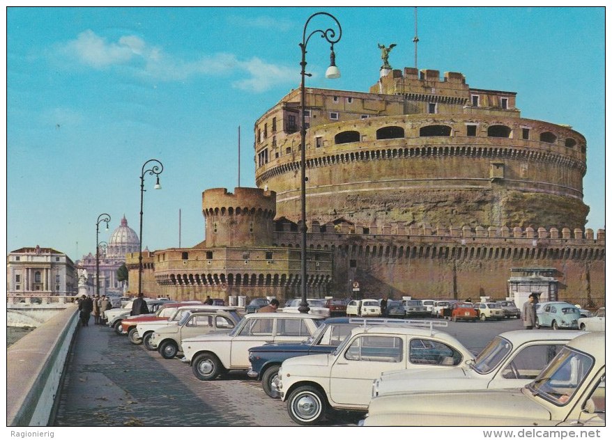 ROMA - Castel Sant´ Angelo - Auto - 1967 - Castel Sant'Angelo