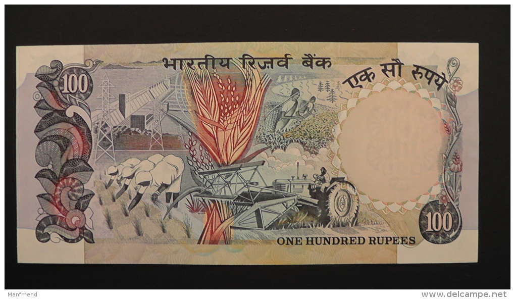 India - 100 Rupees - 1970 - P 85A - Unc - Look Scan - Indien