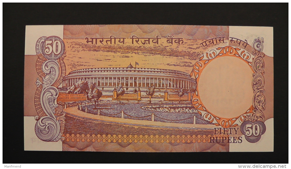 India - 50 Rupees - 1977-82 - P 83d - Unc - Look Scan - Indien