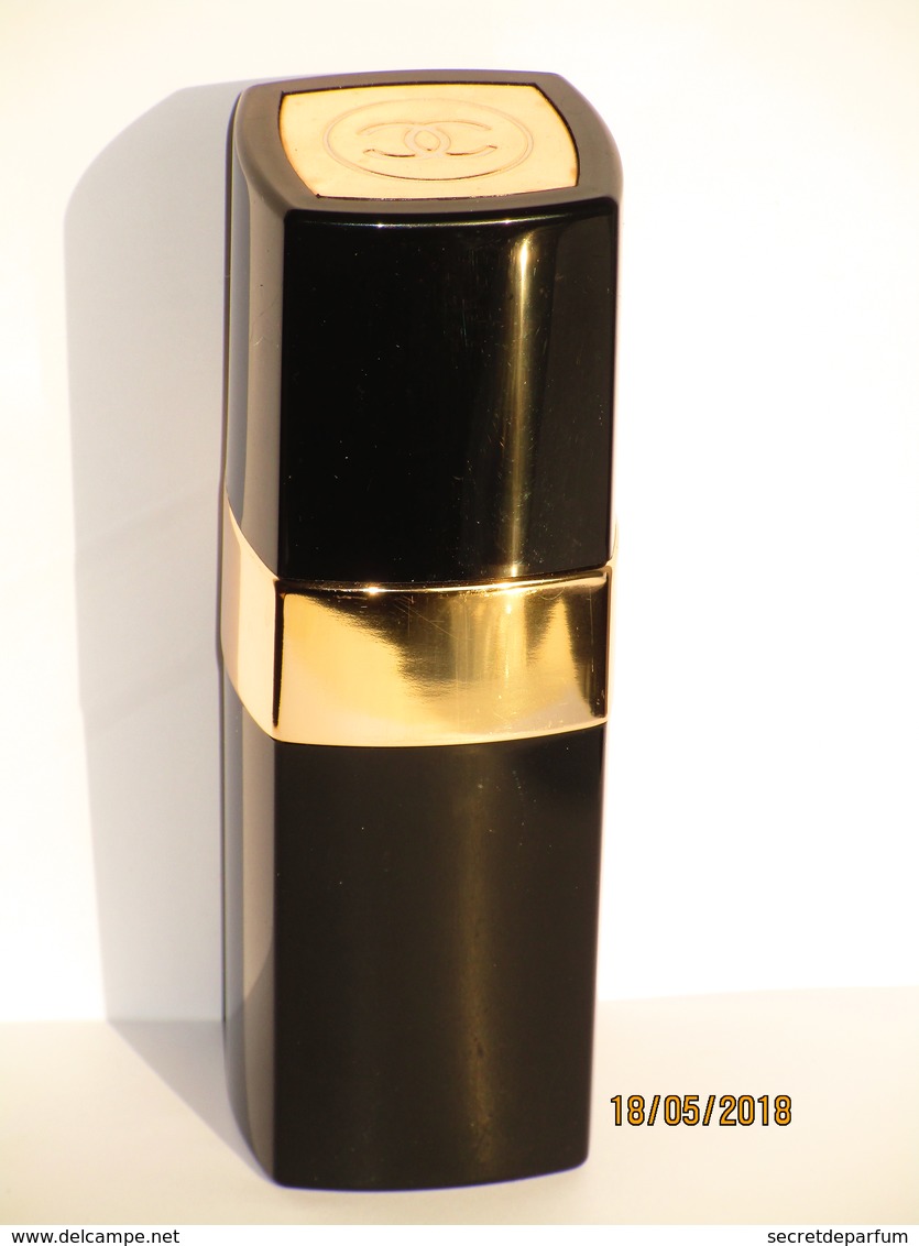 Flacon Vide Vaporisateur Rechargeable Chanel  N°5  100 Ml  Eau De Toilette  Bouchon Noir - Flacons (vides)