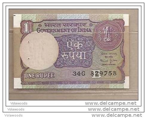 India - Banconota Non Circolata FdS Da 1 Rupia P-78 Ae - 1990 #18 - Inde