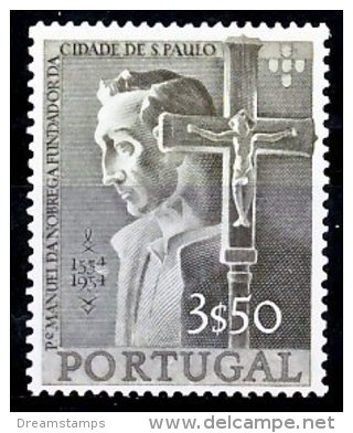 !										■■■■■ds■■ Portugal 1954 AF#804* City Of S.Paulo 3$50 (x1575) - Ungebraucht