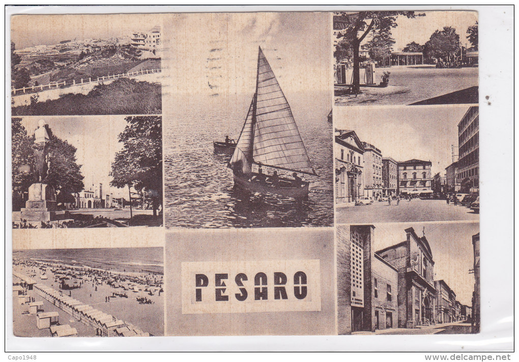 CARD PESARO VEDUTINE  -FG-V-2-0882-18062 - Pesaro