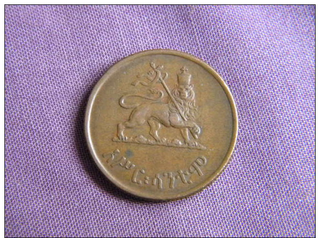 ETHIOPIE - 10 CENTS 1944. - Ethiopie