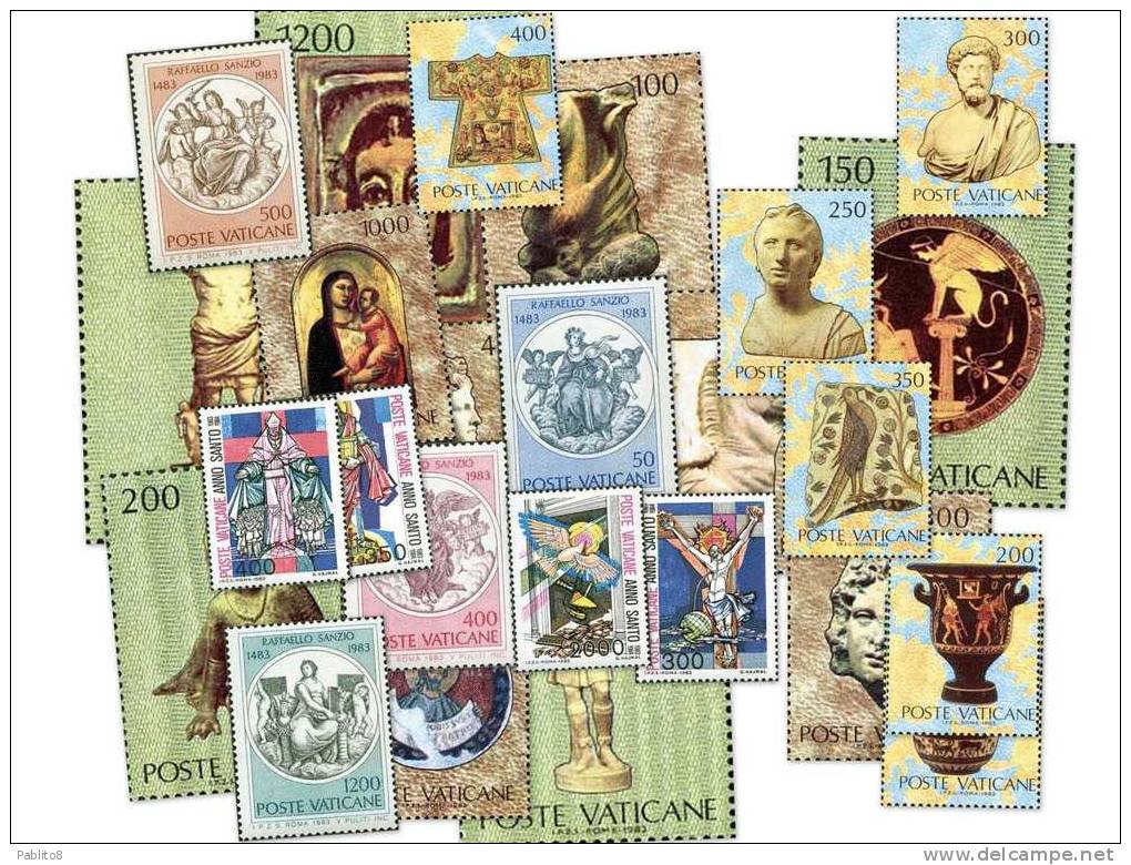 CITTA' DEL VATICANO VATIKAN VATICAN 1983 ANNATA COMPLETA COMPLETE YEAR MNH - Années Complètes