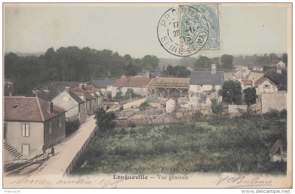 CPA -  Longueville - Vue Générale - Autres & Non Classés