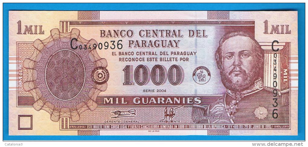 PARAGUAY -  1000 Guaranies 2004 SC  P-222 - Paraguay