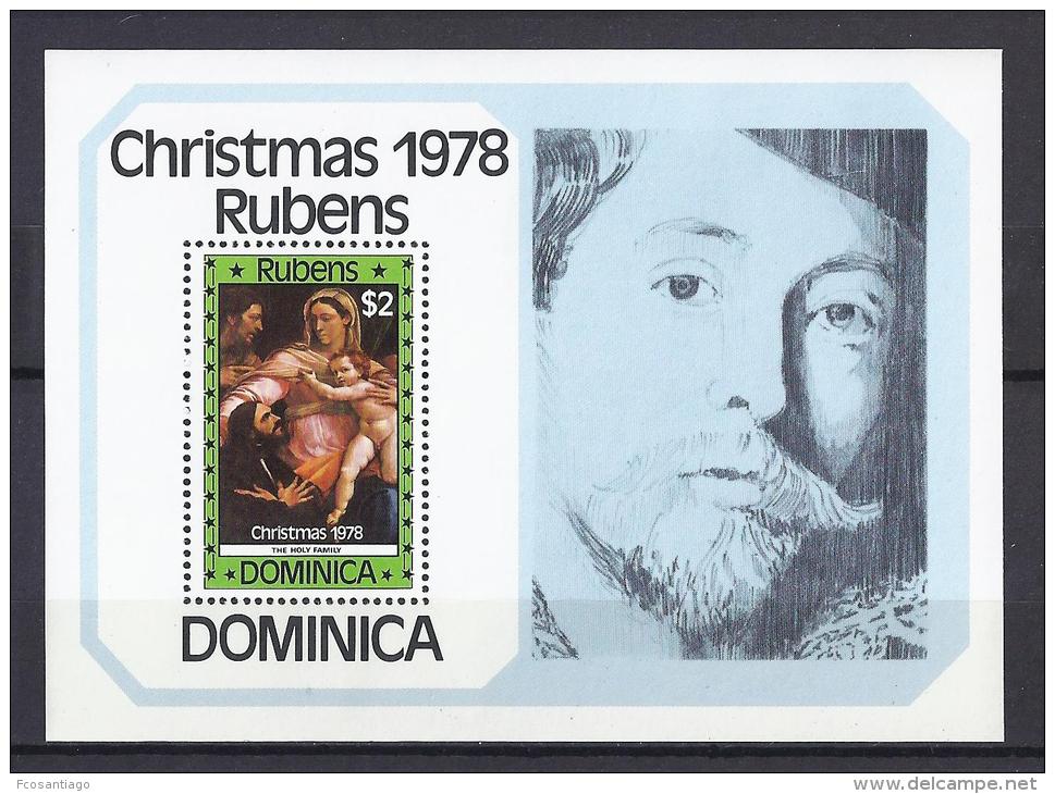 PINTURA - DOMINICA 1978 - Yvert #H50 - MNH ** - Rubens