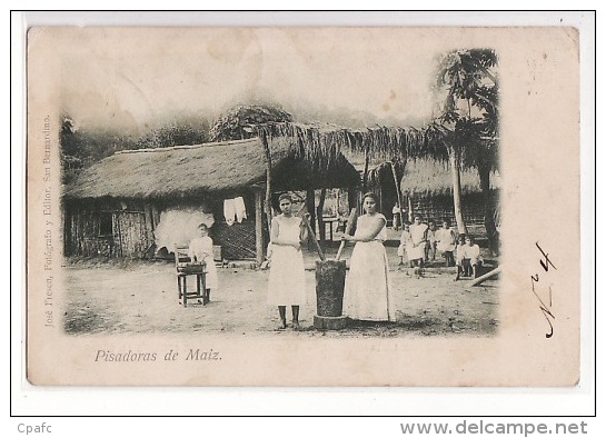 Carte 1903 PISADORAS DE MAIZ - Paraguay