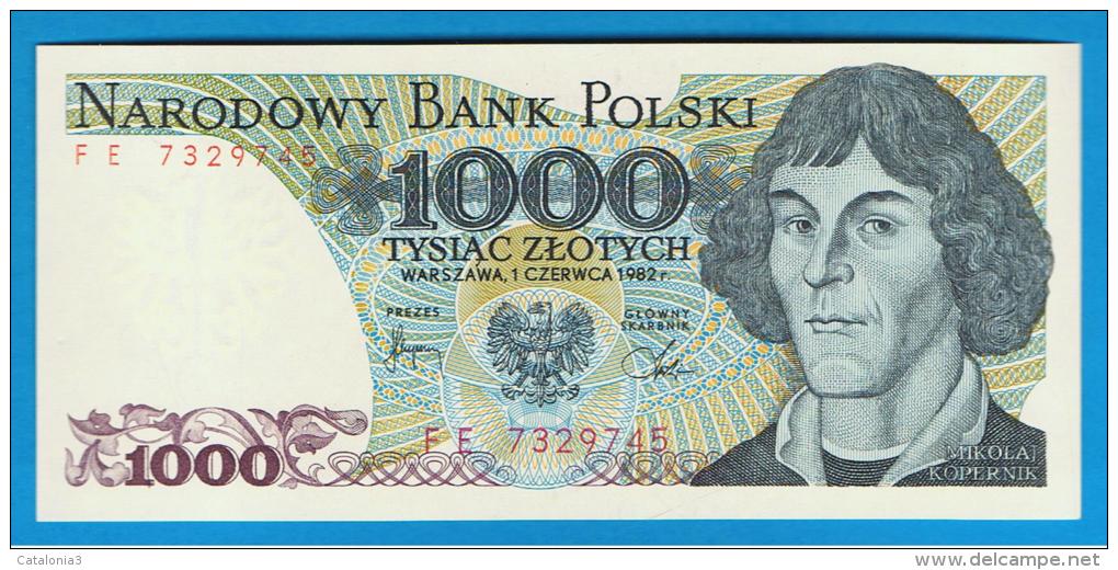 POLONIA - 1000 Zlotych 1982 SC  P-146 - Poland