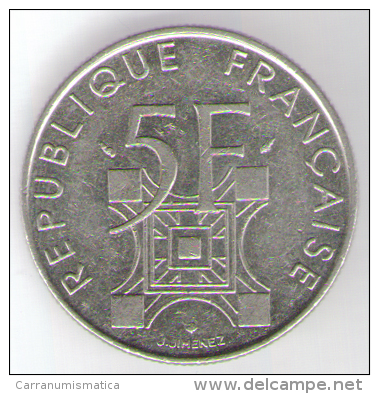 FRANCIA 5 FRANCHI 1989 - TOUR EIFFEL 1889-1989 - Altri & Non Classificati