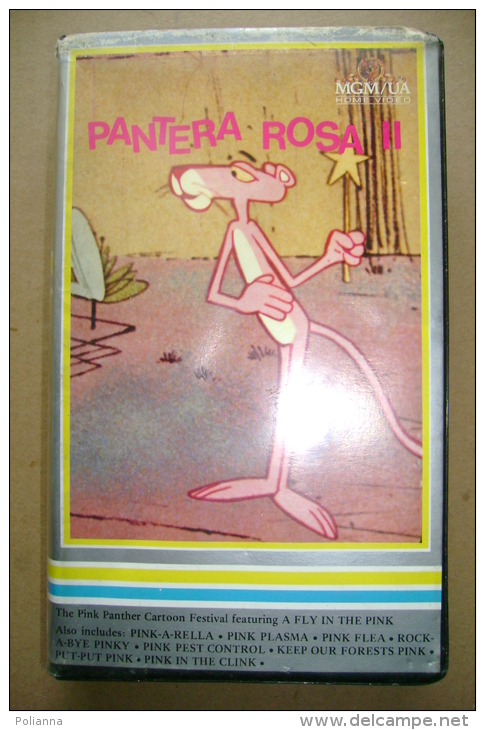 PBW/30  VHS Orig. PANTERA ROSA II MGM 1985/ Cartoni Animati - Cartoni Animati