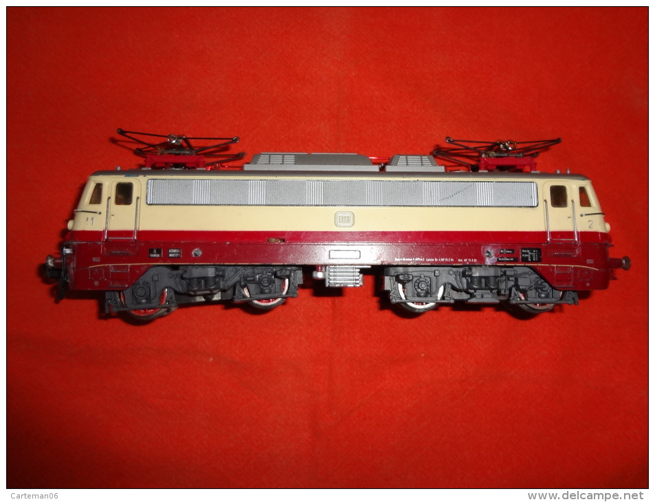 Train - Locomotive E101312 - Marque FLEISCHMANN Western Germany - Locomotive