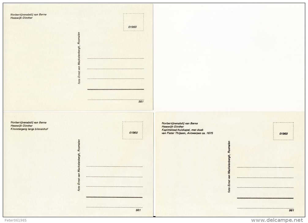 13 Ansichtkaarten Norbertijnenabdij Van Berne - Heeswijk-Dinther - Andere & Zonder Classificatie