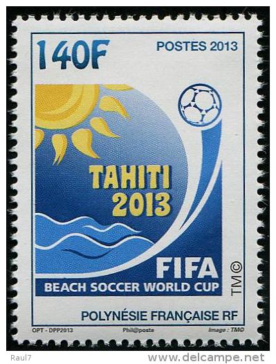 Polynésie Française 2013 - Coupe Beach Soccer, Fifa - 1val Neufs // Mnh - Neufs