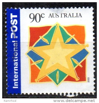 AUSTRALIA 2003 Greetings Stamps. Peace And Goodwill - 90c.   - Star  FU - Usados