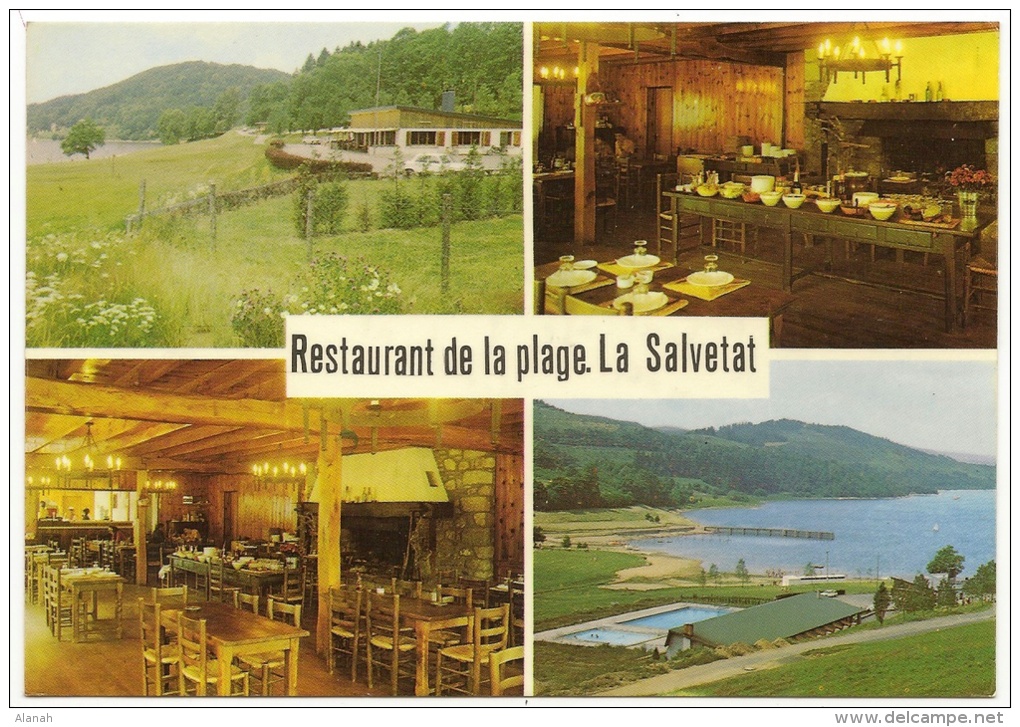 LA SALVETAT Bar Restaurant De La Plage Multivues (Larcan) Hérault (34) - La Salvetat