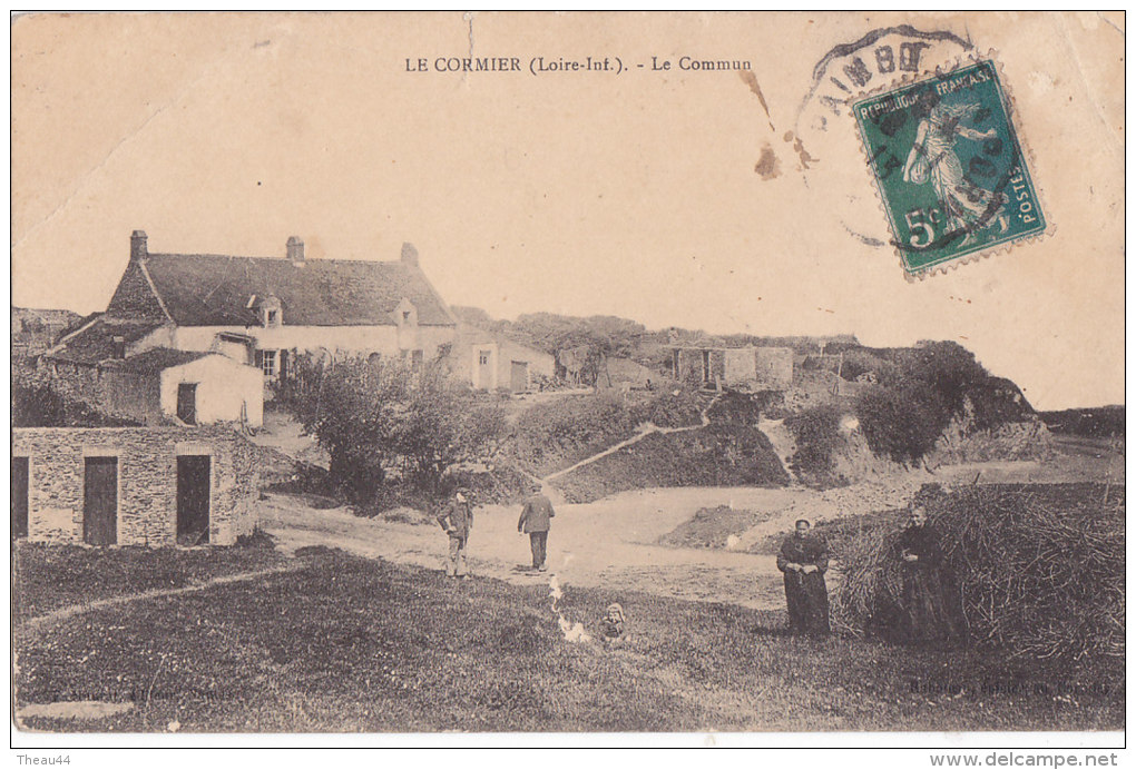 &curren;&curren;   LA PLAINE  - LE CORMIER -  Le Commun  &curren;&curren; - La-Plaine-sur-Mer