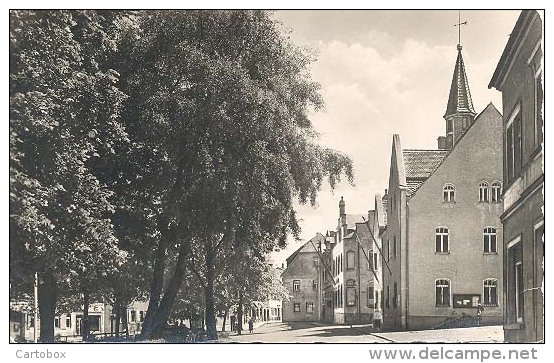 Zöblitz / Erzgeb, Am Marktplatz - Zoeblitz