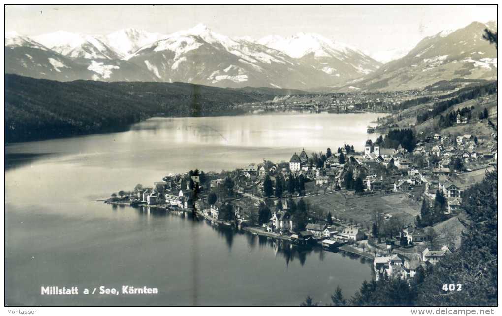 MILLSTATT Am See. Panorama. Posted For MONFALCONE 1953. - Millstatt